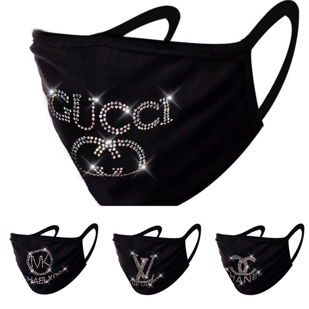 Bling face mask